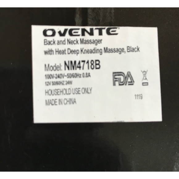 Oven Shiatsu Neck Massager with Massage Nodes - Picture 7 of 9